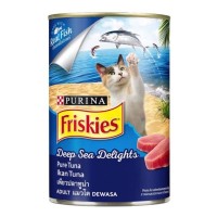 FRISKIES ADL Wet Pure Tuna Can 24x400gTH